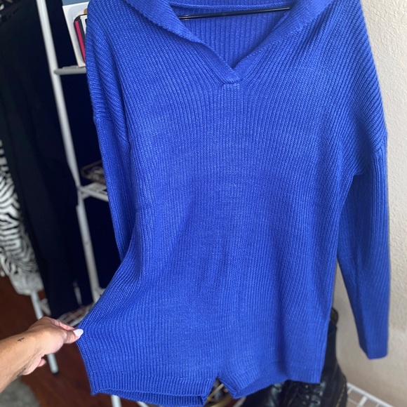 Purple knit romper - Picture 3 of 3